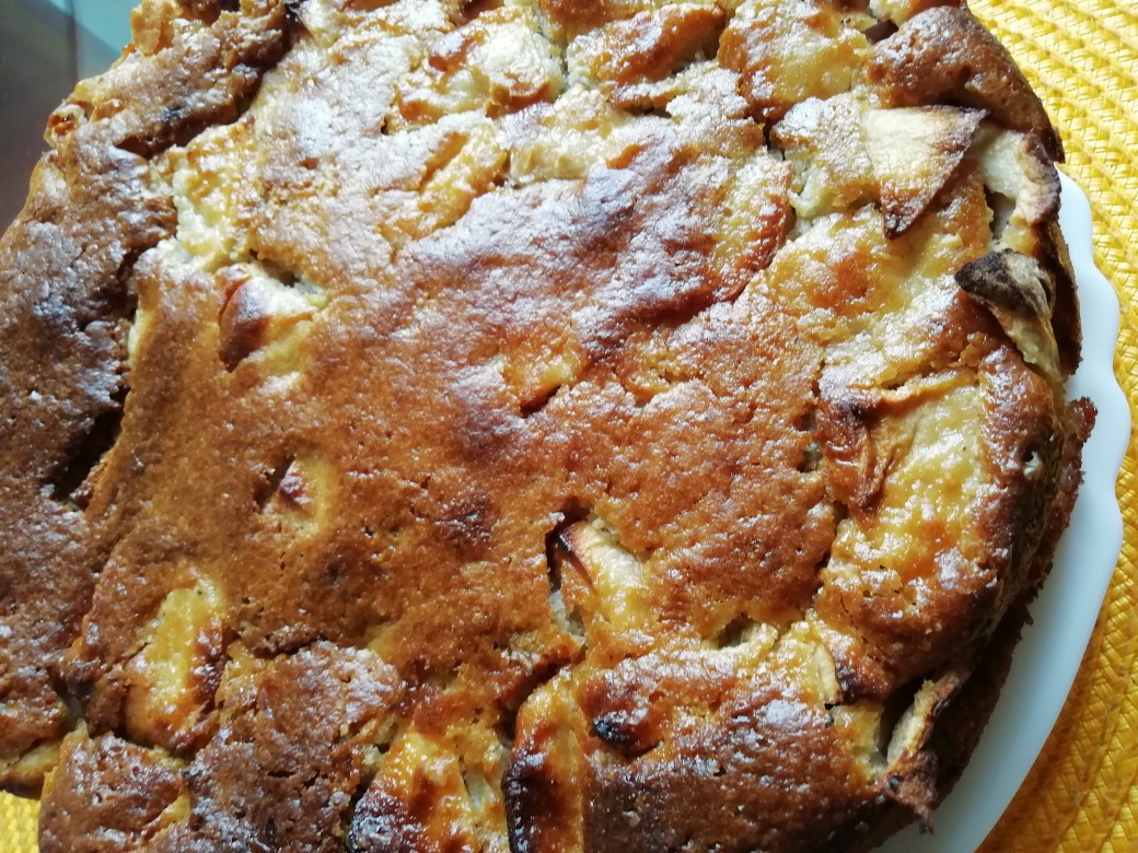 Домашний яблочный пирог на натуральном йогурте, рецепт с фото — демонтаж-самара.рф