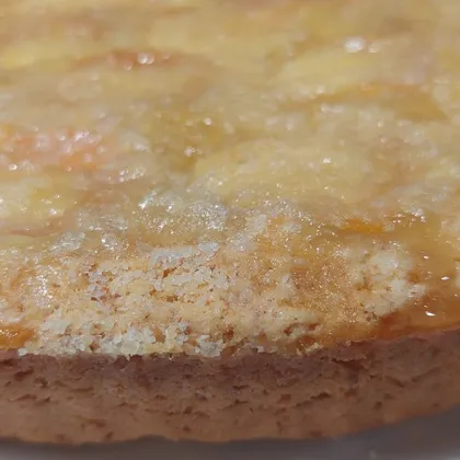 Абрикосово-творожный пирог под штрейзельной крошкой