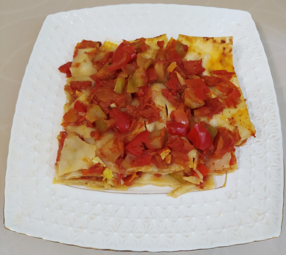 Овощная лазанья