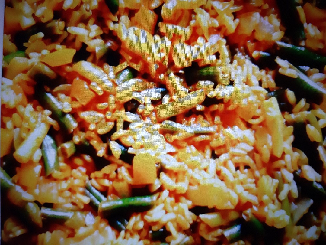 Овощная паэлья -Paella de verduras
