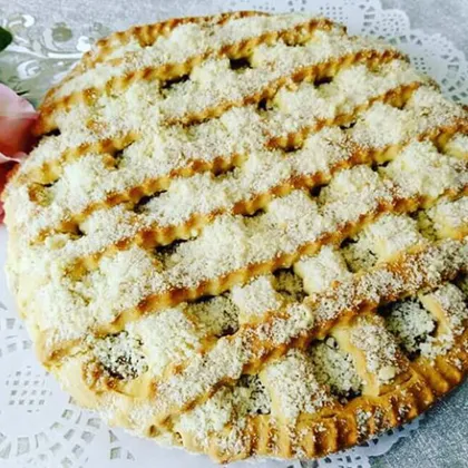 Татарский пирог с орехово -лимоный