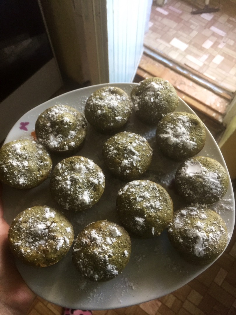 Мятные кексы