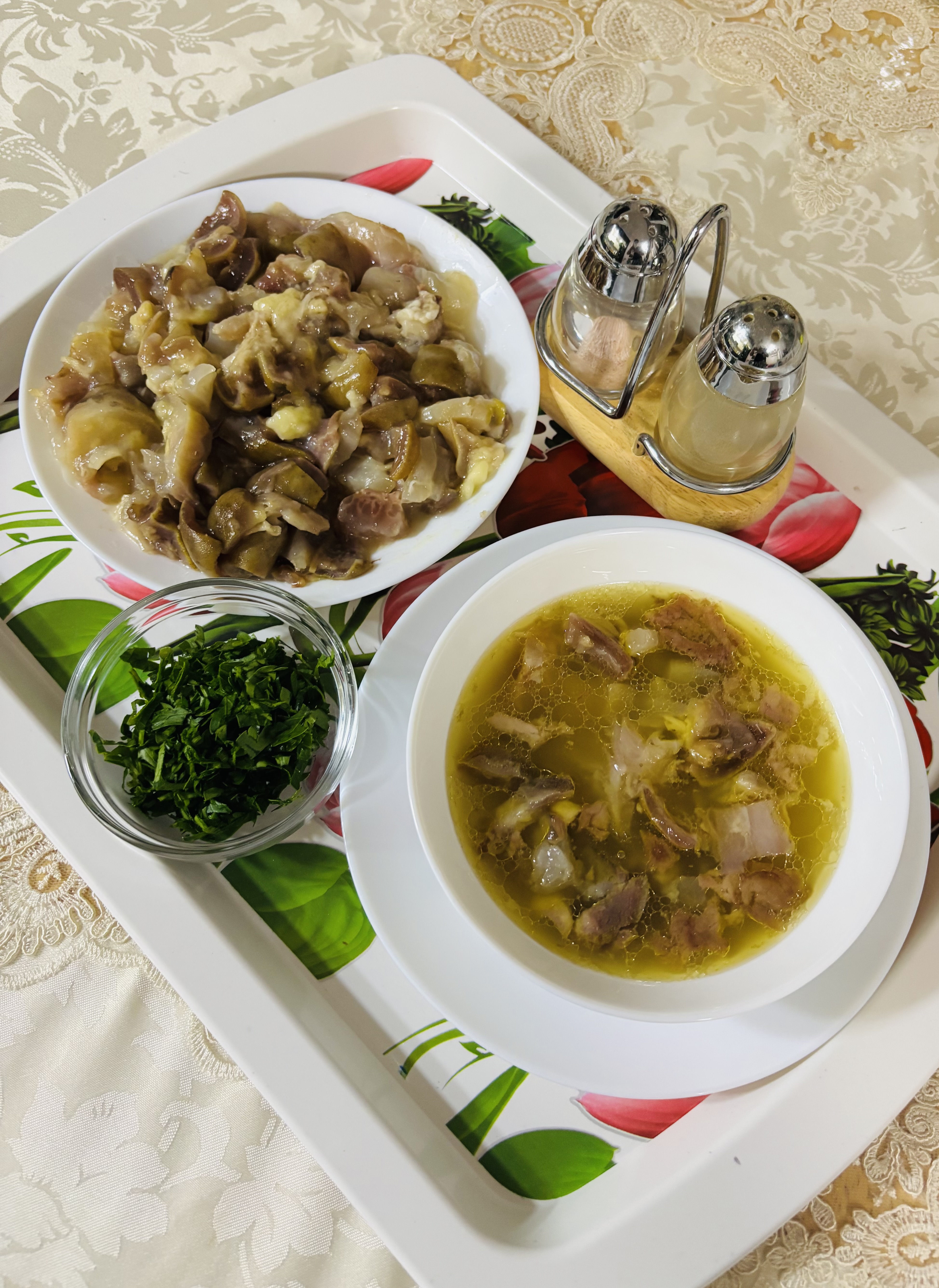 Хаш из говьяжих ножек