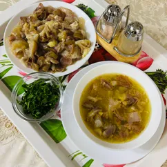 Хаш из говьяжих ножек