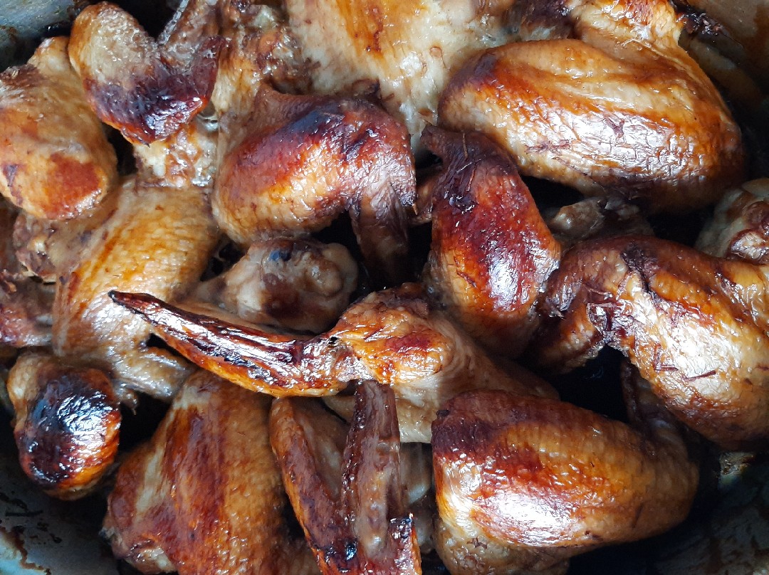 куриные крылья в соусе терияки на сковороде рецепт | Дзен