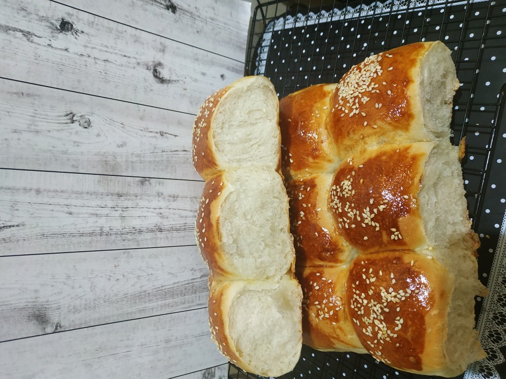 Булочки с кунжутом