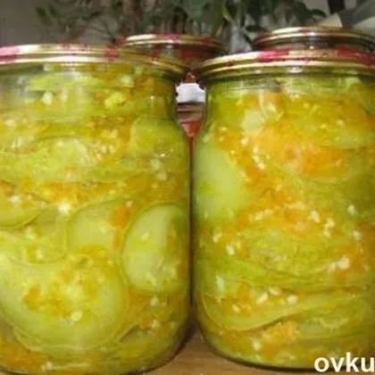 Кабачки в остром соусе