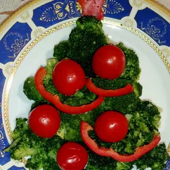 Брокколи 🥦с помидорами 🍅