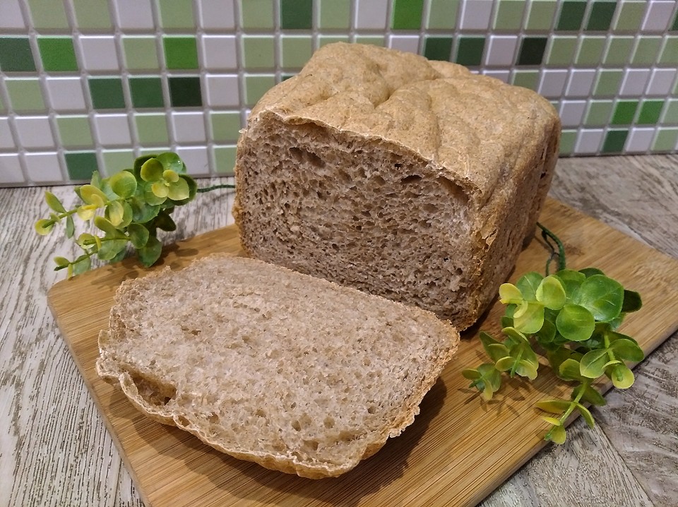 Хлеб из цельно зерновой и ржаной муки в хлебопечке: рецепт для домашнего приготовления
