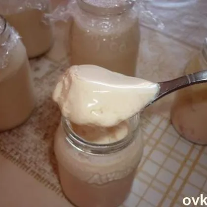 Домашний йогурт из ряженки в мультиварке