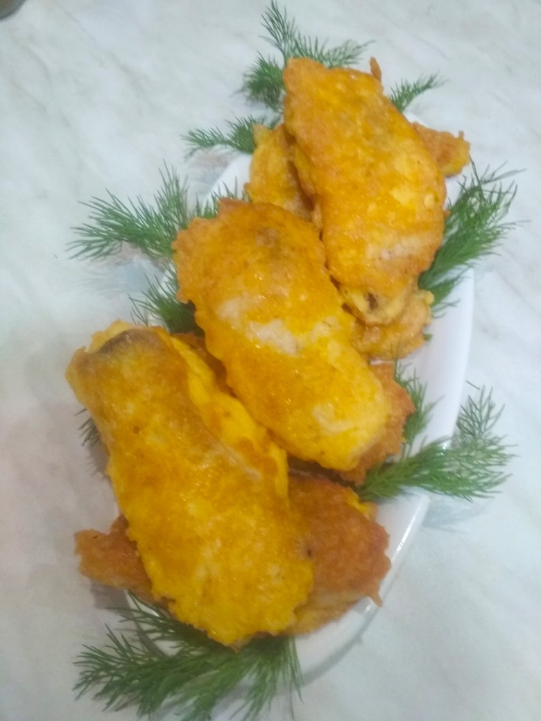 Хрустящая рыба в сырном кляре, пошаговый рецепт на ккал, фото, ингредиенты - mizuko