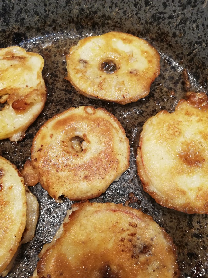 Яблочные колечки