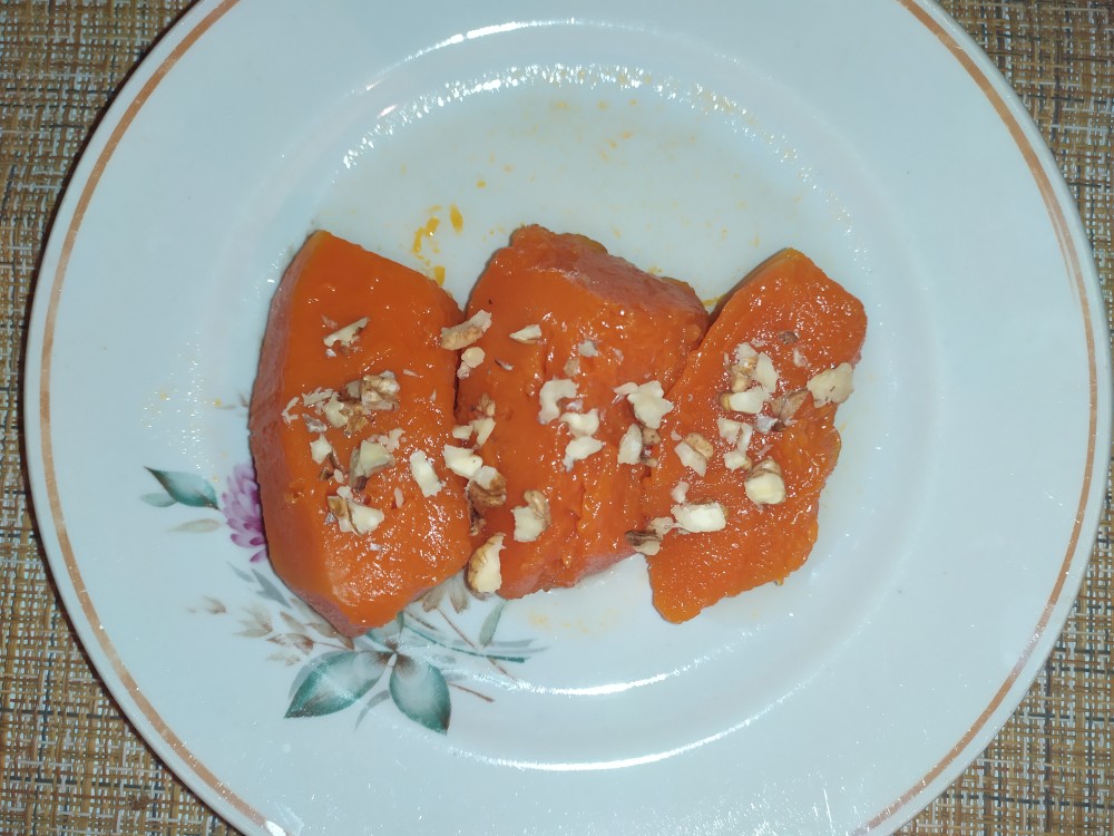 Тыква в сиропе