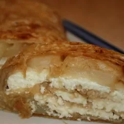 Лаваш с яблоками🍏и творогом 🌯