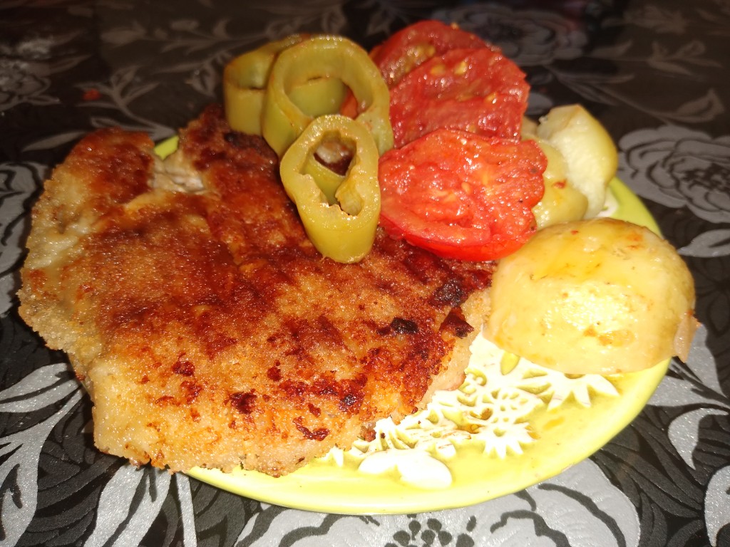 Куриная отбивная в мультипекаре