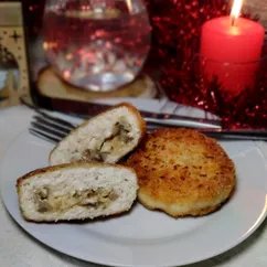 Куриные зразы с грибами и сыром. Новогодние рецепты 2026. Новогодний стол 2026. Горячее на новый год 2026