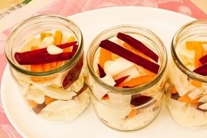 Маринованная свекла с морковью на зиму