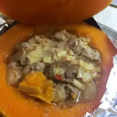 Фаршированная тыква в духовке 🎃