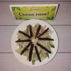 Лёгкий овощной салат