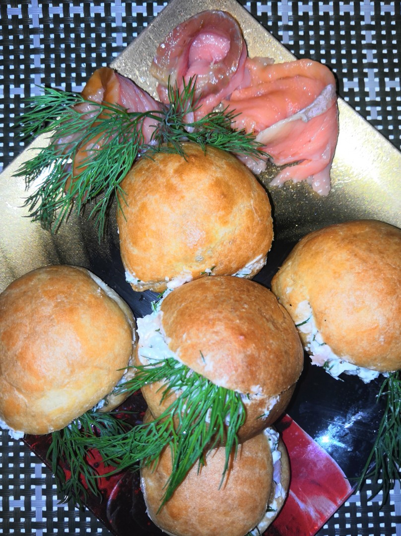 Профитроли праздничные🐠#рис