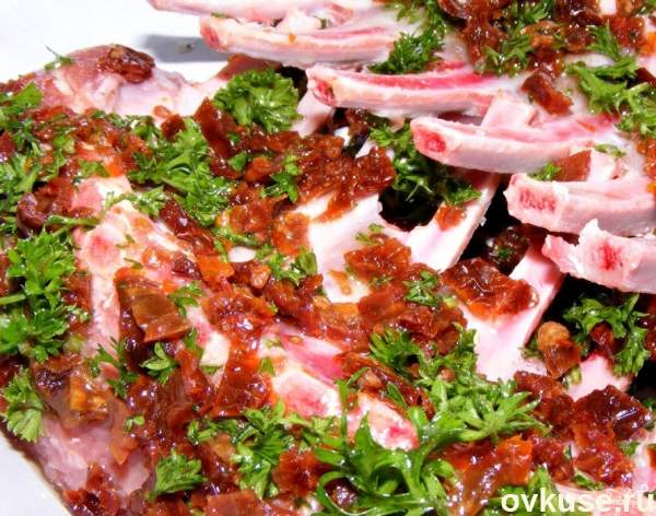 Маринад для бараньих ребрышек