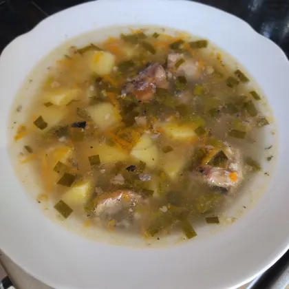 Рыбный суп из консервы