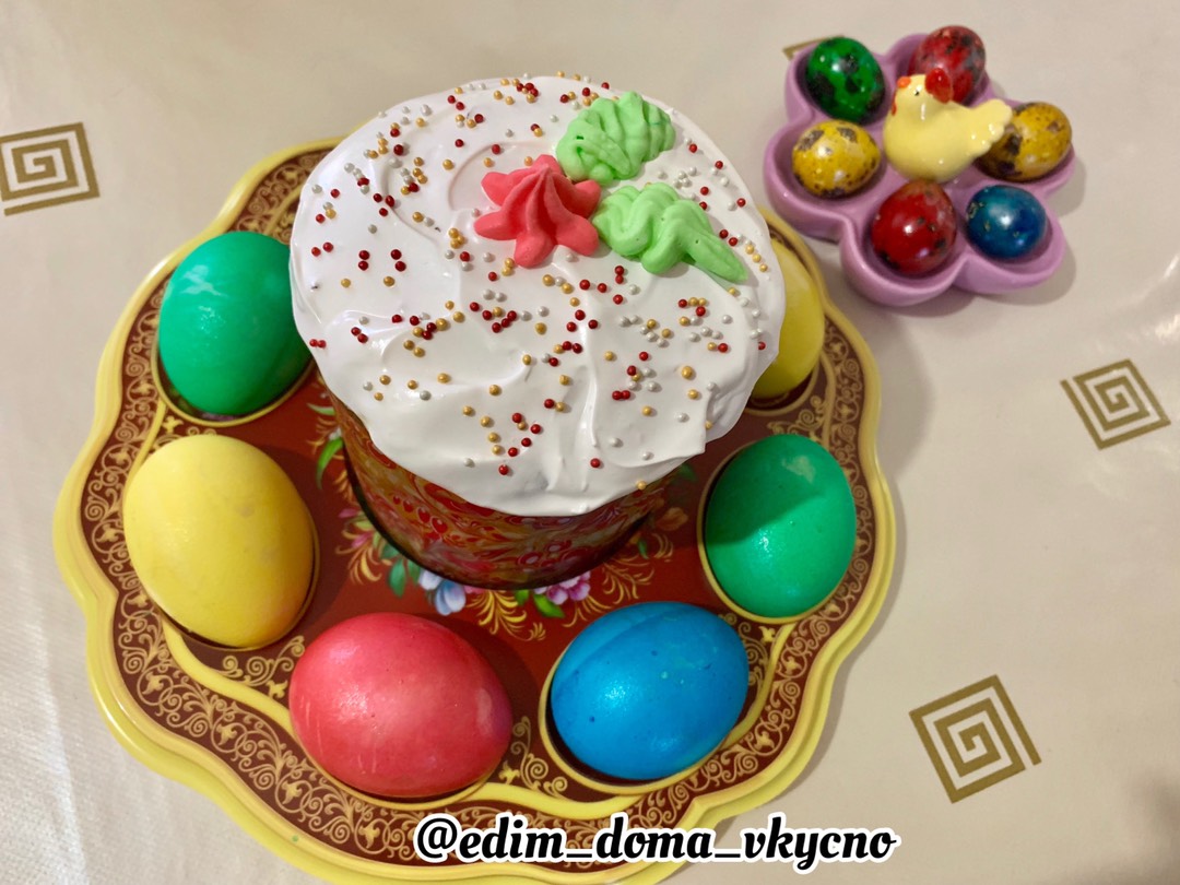 Куличи на топленом молоке