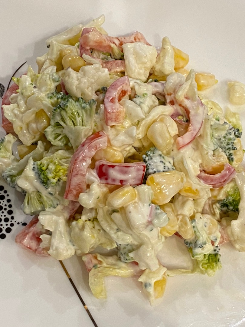 Салат из цветной капусты — рецепт с фото и видео