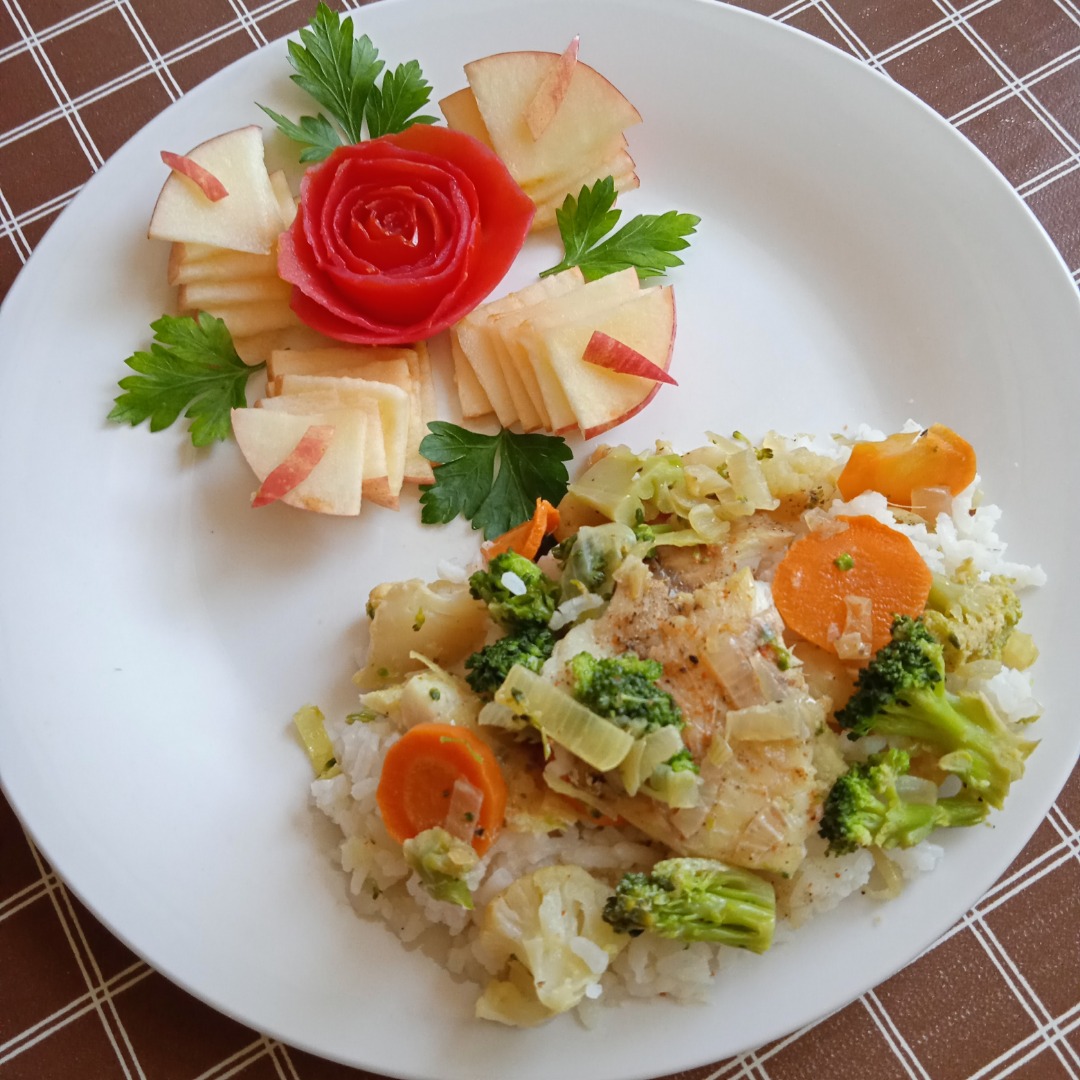 Рис с рыбой — 9 рецептов с фото пошагово