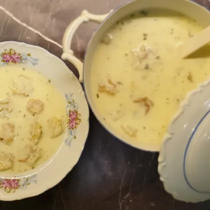 Шишбарак (ливанские пельмени в йогуртовом супе)