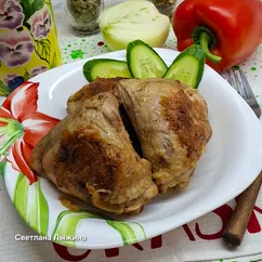 Куриные бедра на сковороде (классический рецепт)