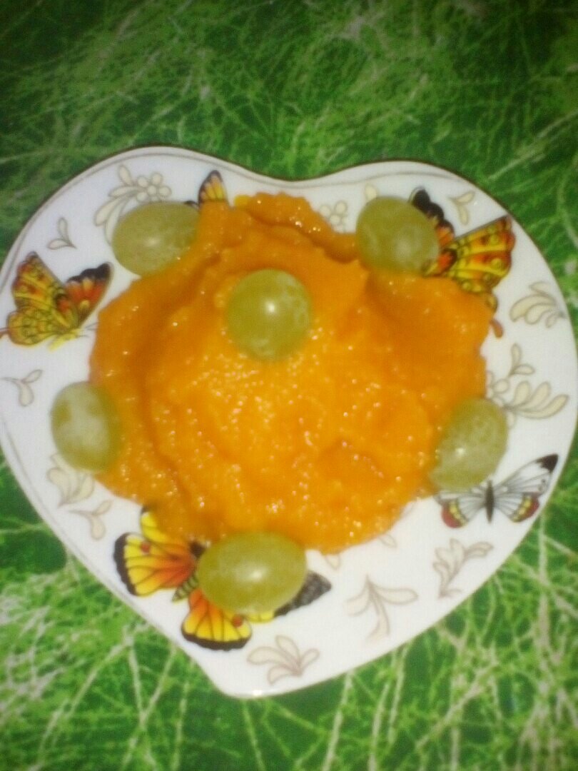 Вкусное яблочно-морковное пюре