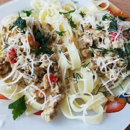 Макароны fettuccine