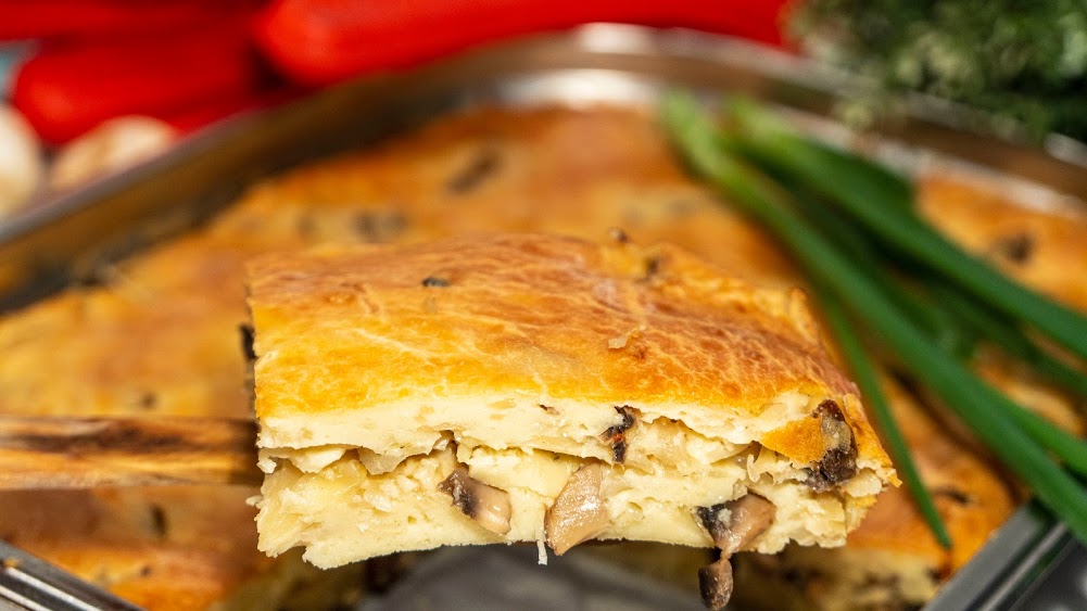 Заливной пирог с капустой и сыром – пошаговый рецепт приготовления с фото