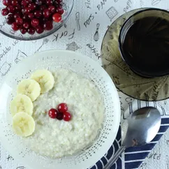 Ячневая каша на молоке в мультиварке