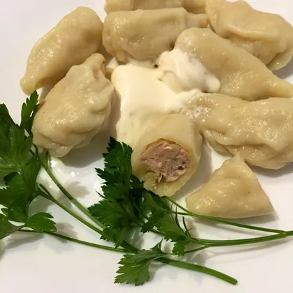 Вкусные пельмени 🥟 из горбуши