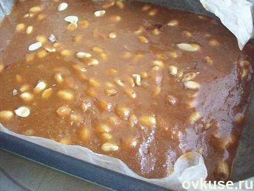 Щербет с арахисом (увидела в сети, так просто и не напряжено готовить)