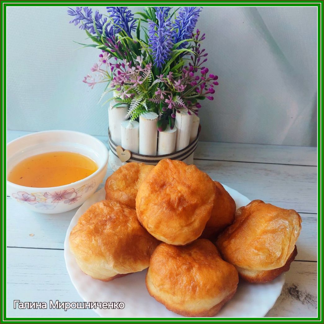 Пампушки с мёдом