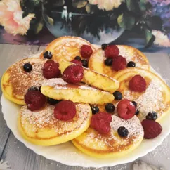 Оладьи на кефире🥞