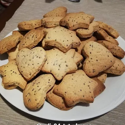 Печенье с семенами чиа 🥠