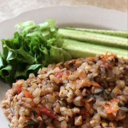 Гречка с овощами🍅🥕