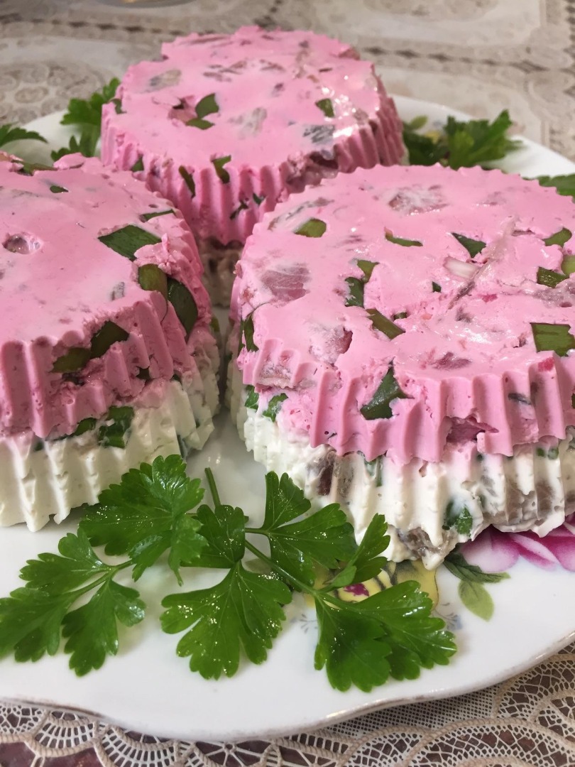 Мусс с сельдью