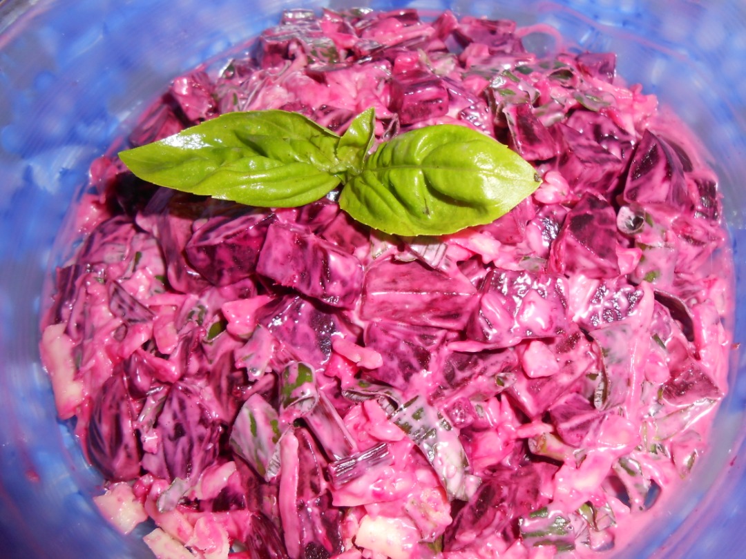 Салат из свеклы с сыром
