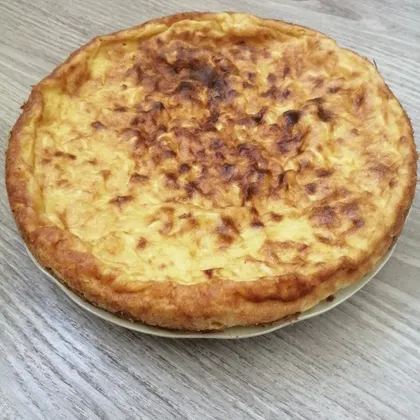 Пирог из кабачков с сыром