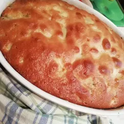 Пирог заливной с яблоками 🥧