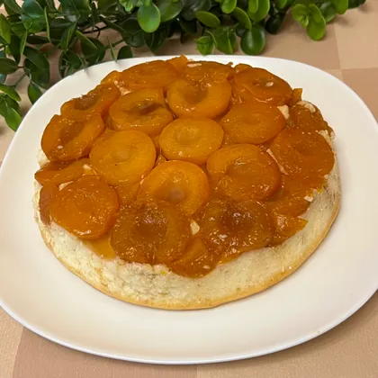 Творожная запеканка с абрикосами