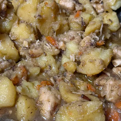 Картошка в казане 