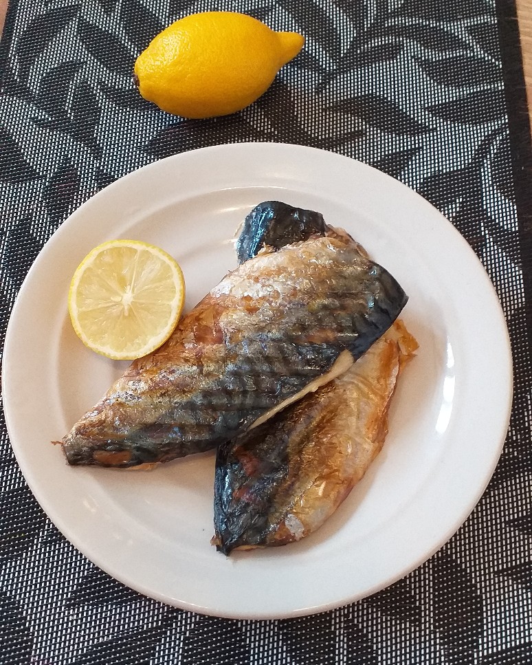 Скумбрия на гриле