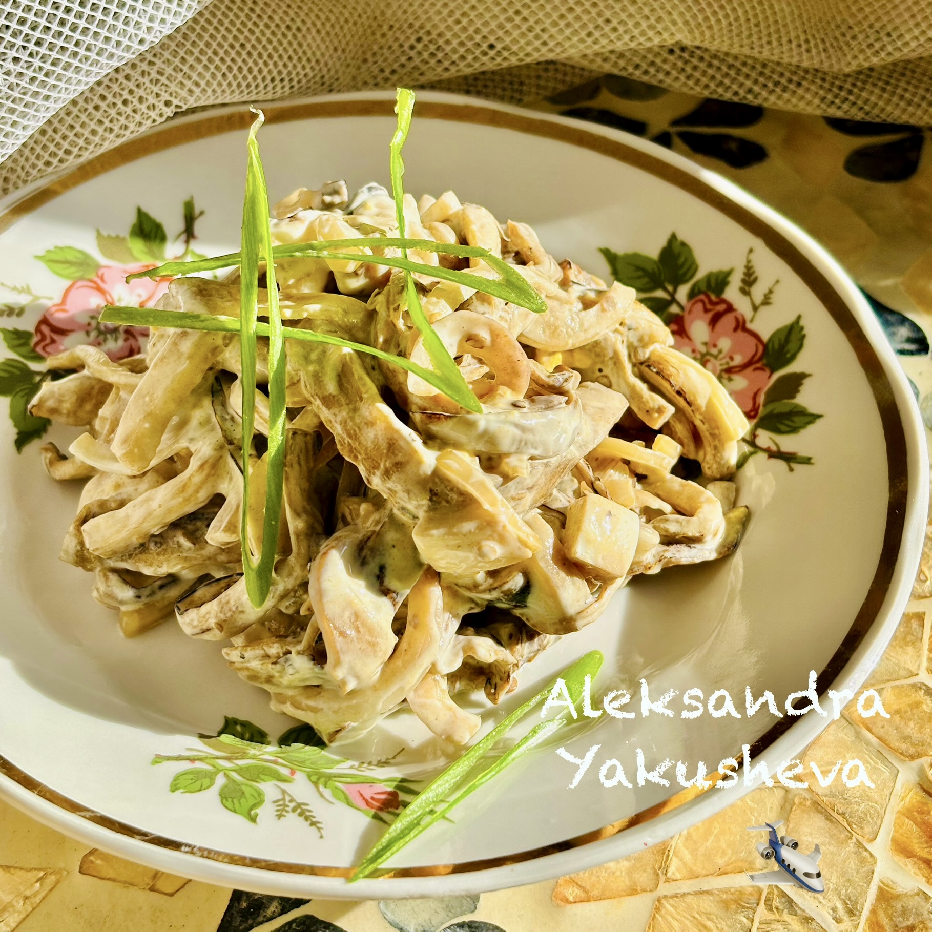 Баклажаны как кальмары (салат-закуска)