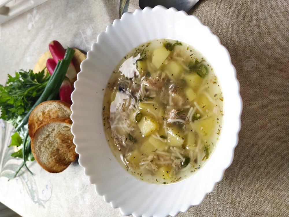 🌿Суп из консервов